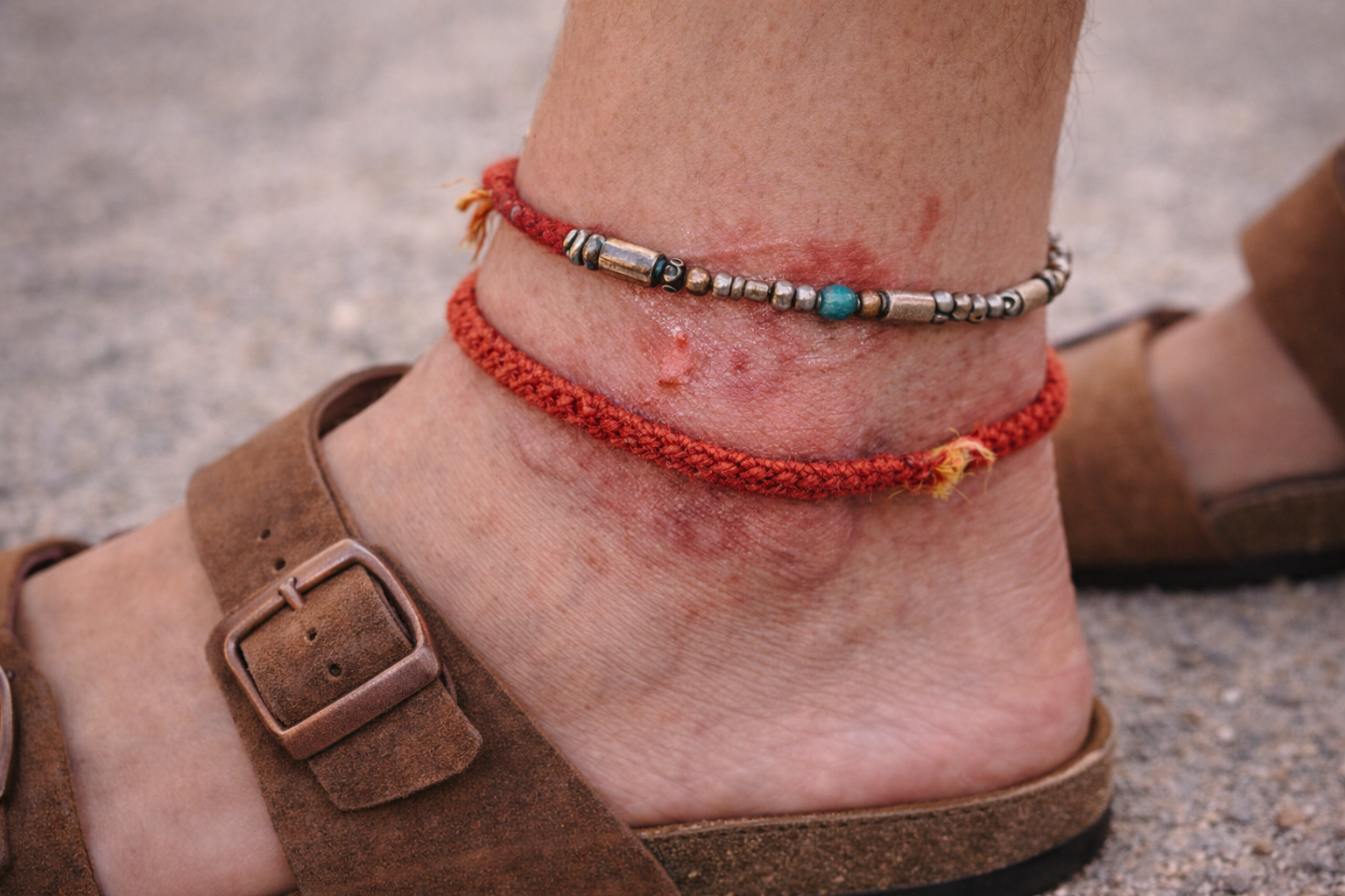 Anklets and sensitive skin: which materials should be avoided?