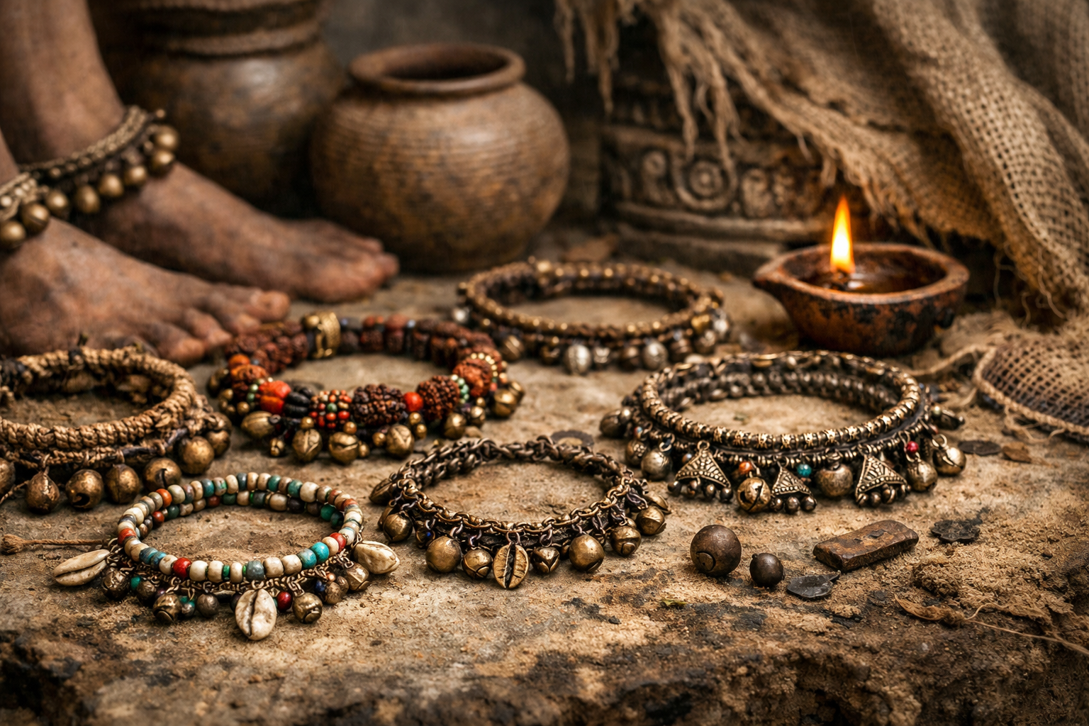 Anklet: meaning, origin and styles