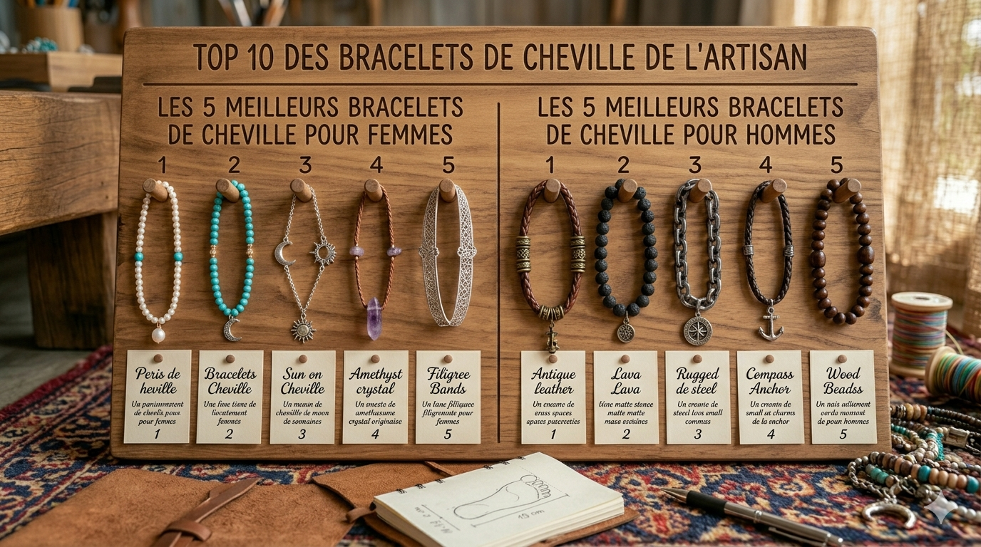 Top 10 Ankle Bracelets 2026: The Complete Selection for Women and Men