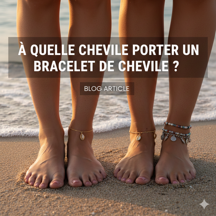 Which ankle should you wear an ankle bracelet on? 
