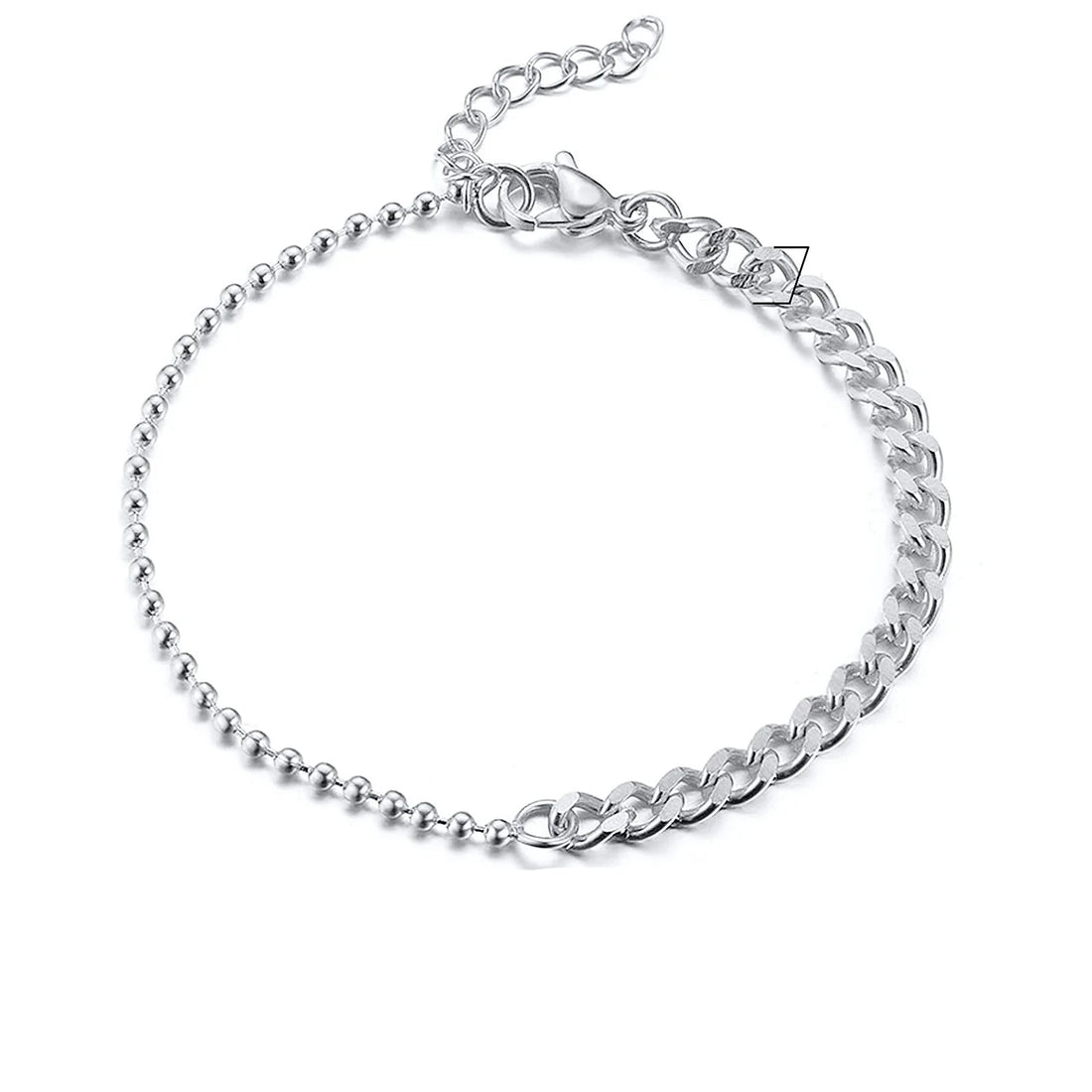 Chaîne de Cheville Maille Double Homme