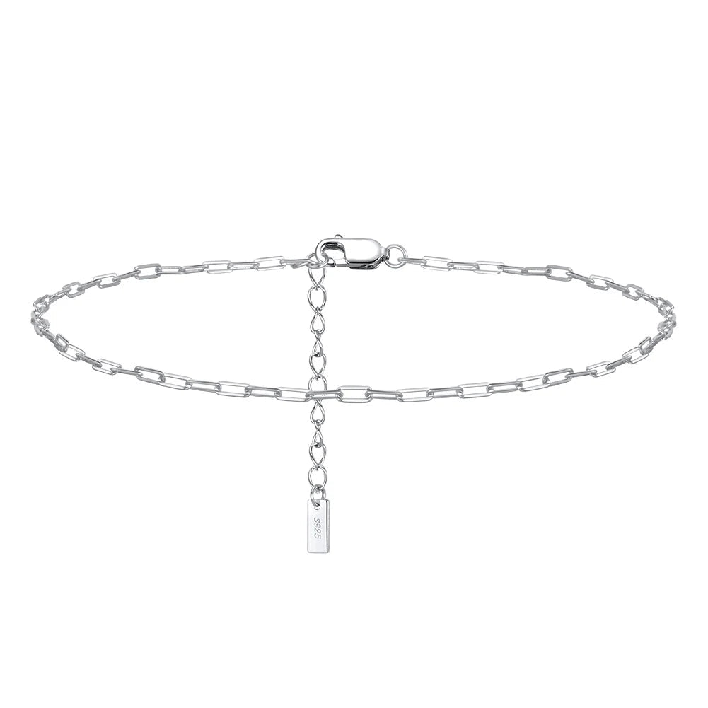 Chaîne de Cheville pour Homme Argent 925
