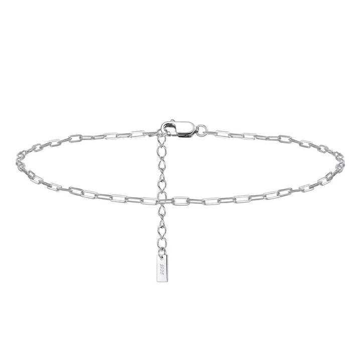 Chaîne de Cheville pour Homme Argent 925