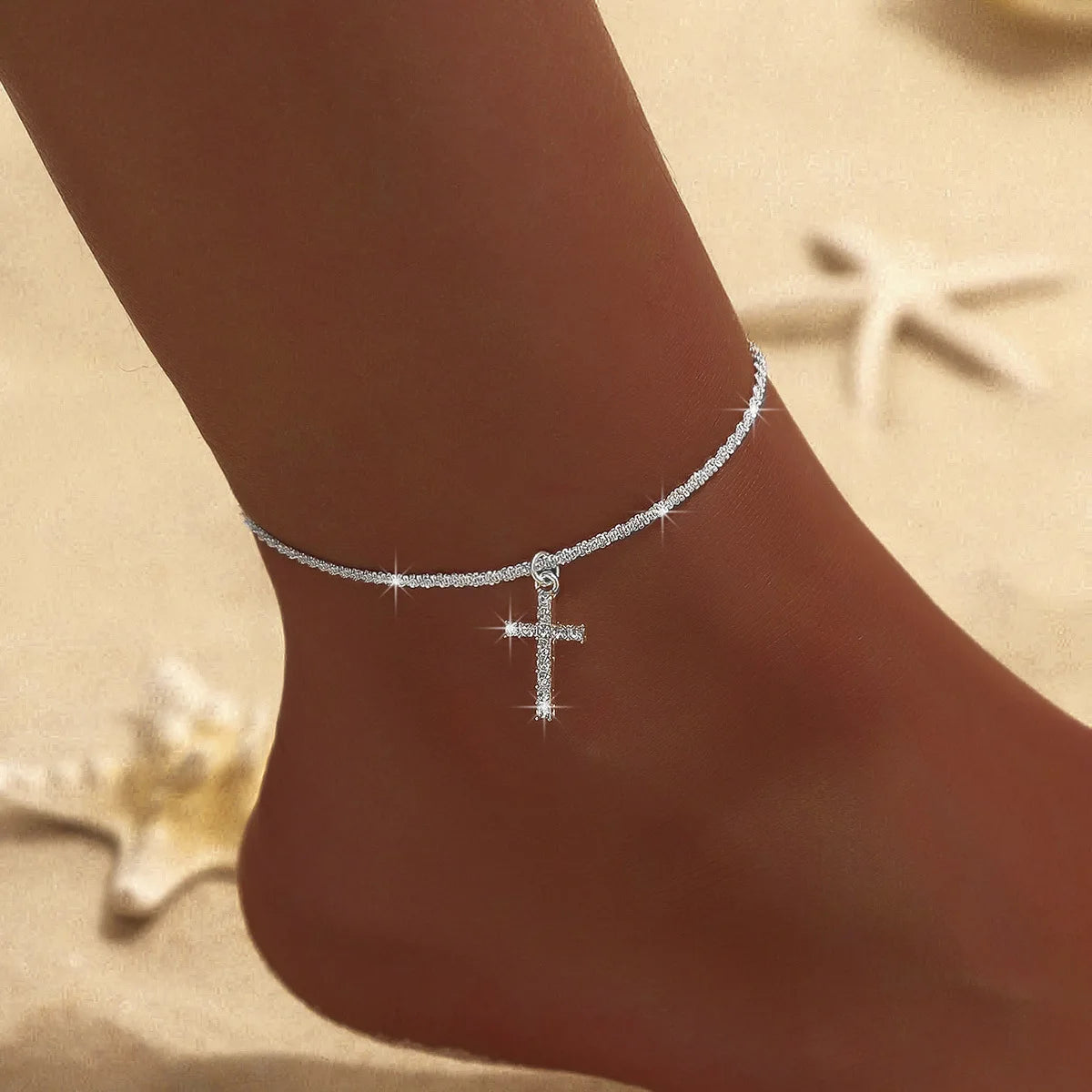 Elegant Pearl Ankle Bracelet