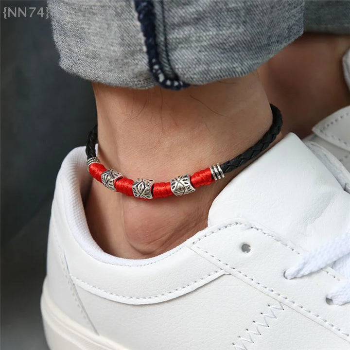 Bracelet de Cheville Homme Tissé