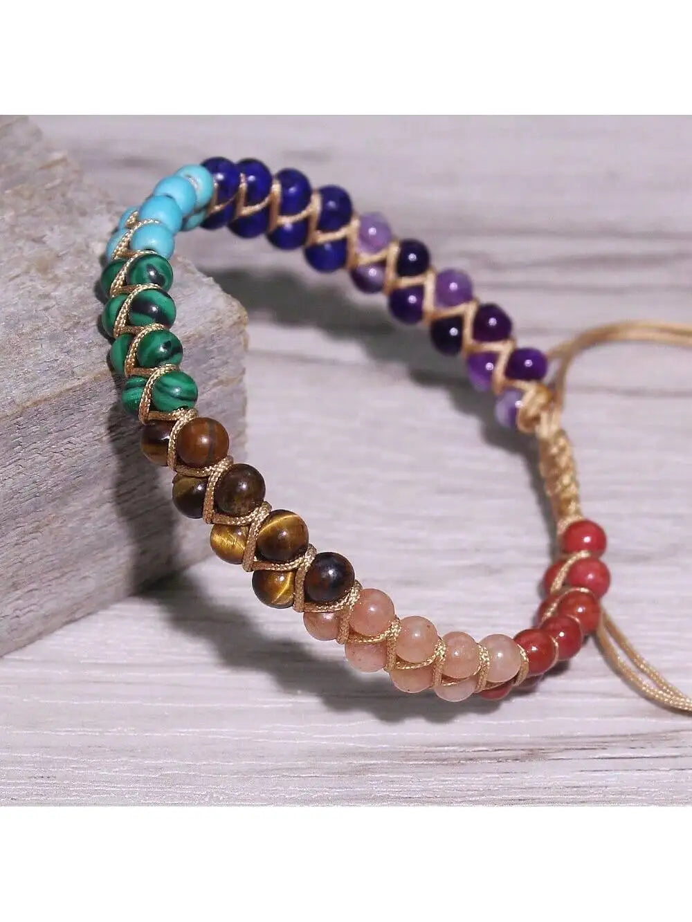 Bohemian Natural Stone Anklet
