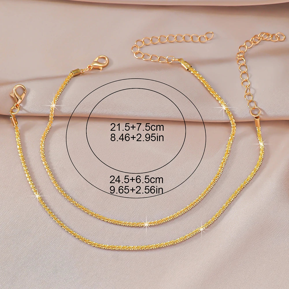 Elegant Pearl Ankle Bracelet