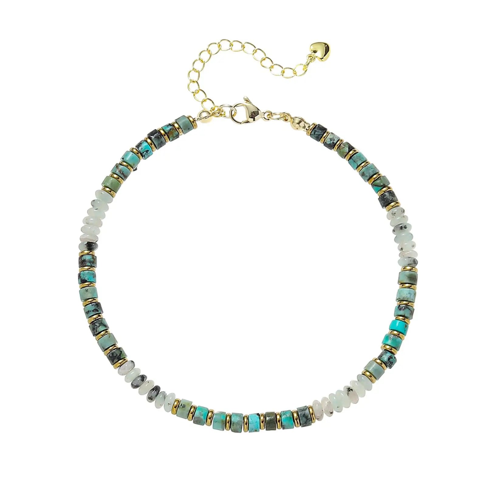 Bracelet de Cheville en Perles Multicolores