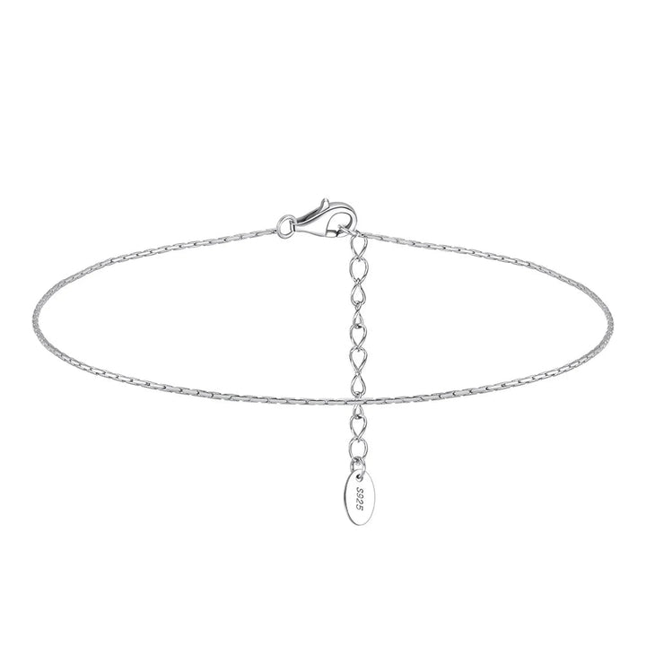 Chaîne de Cheville Fine Argent 925