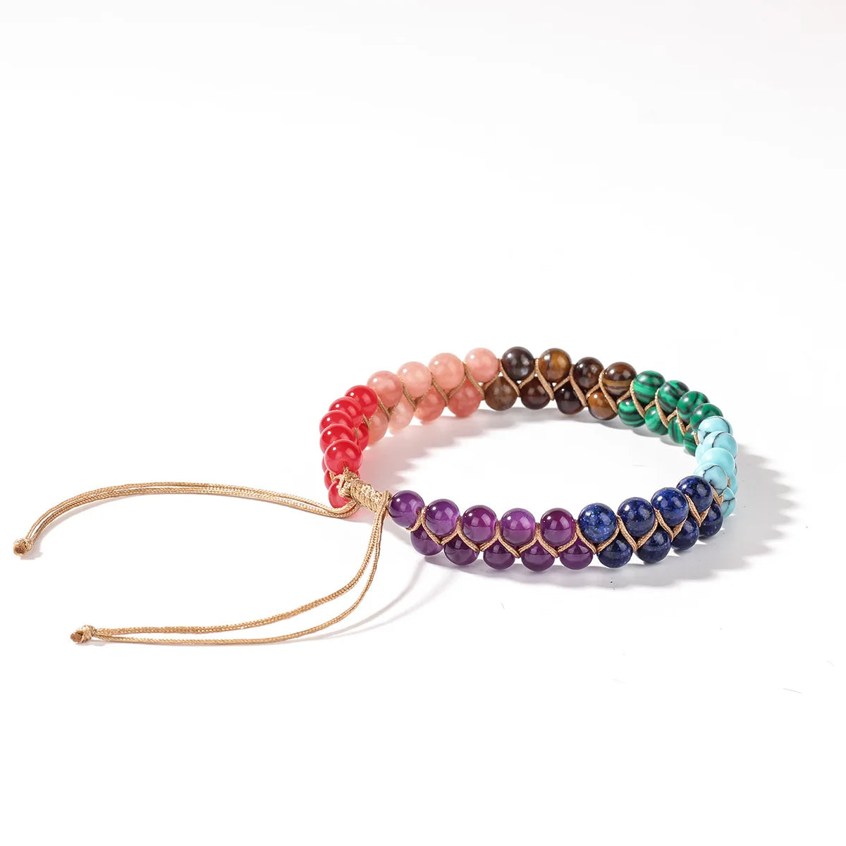 7 Chakra Beaded Ankle Bracelet