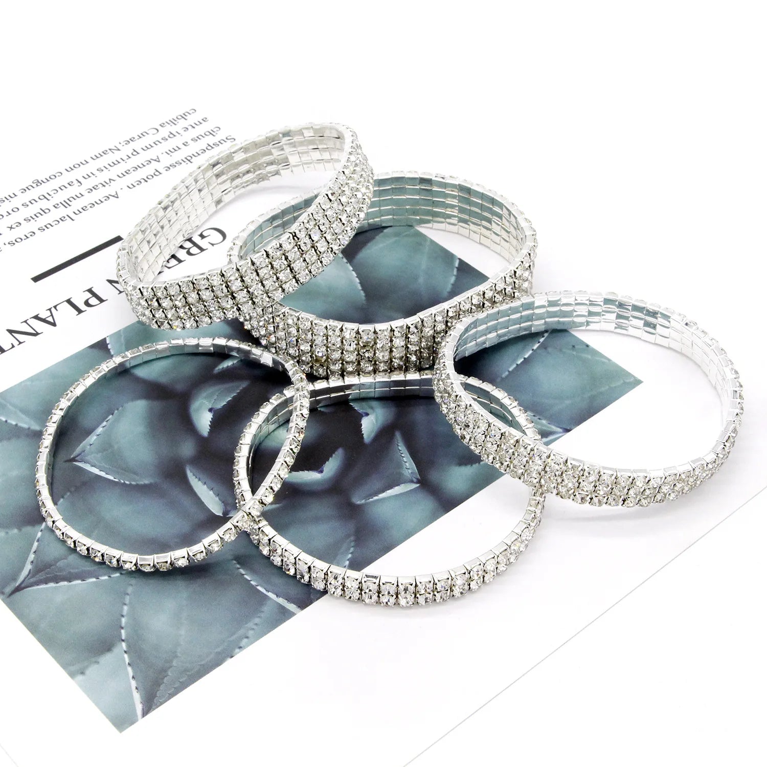 Bracelet de Cheville Chic Argenté