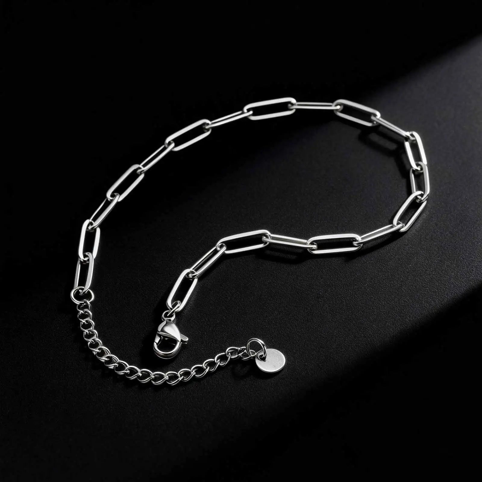 Men's Waterproof Stainless Steel Ankle Bracelet