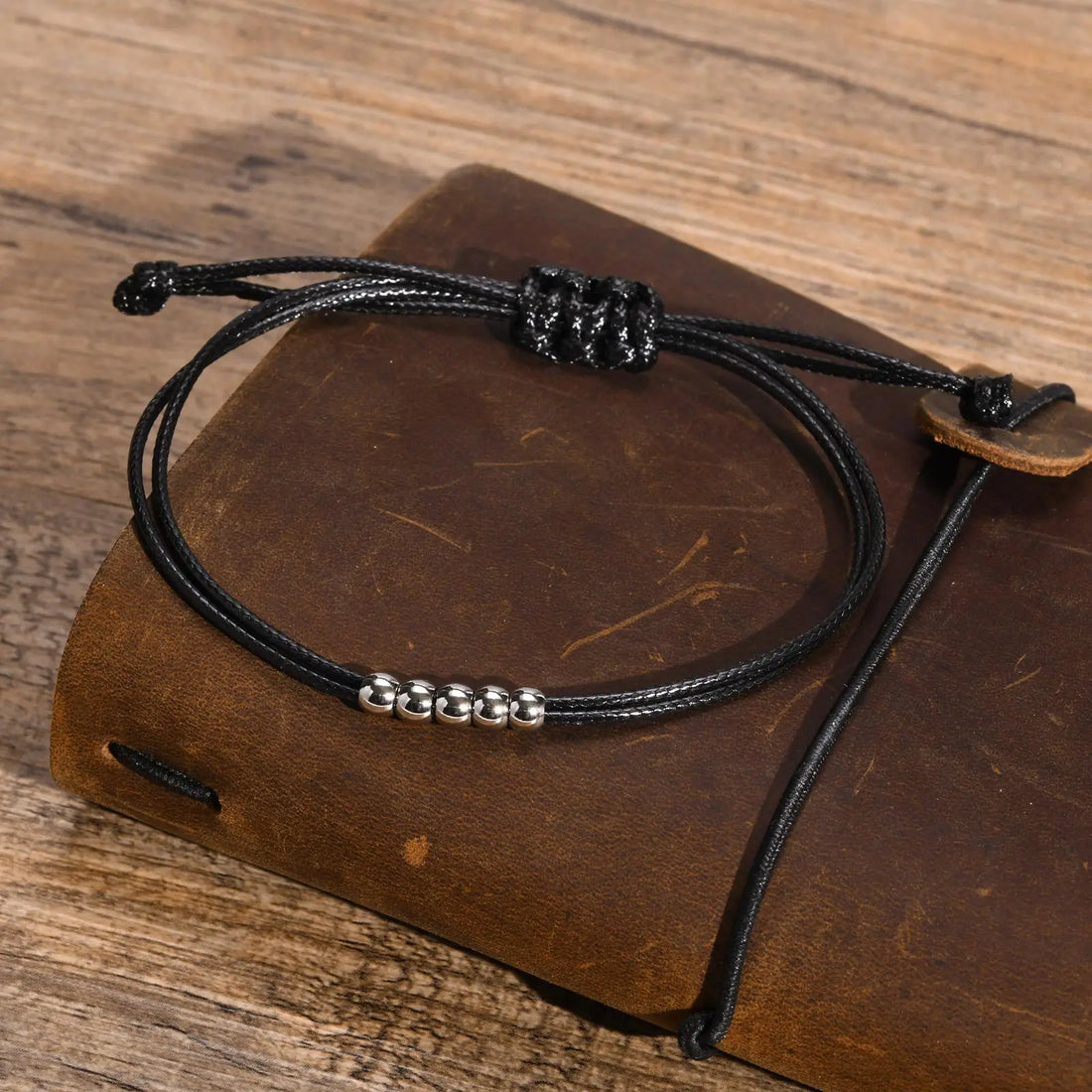 Bracelet de Cheville Homme Tissé Minimaliste