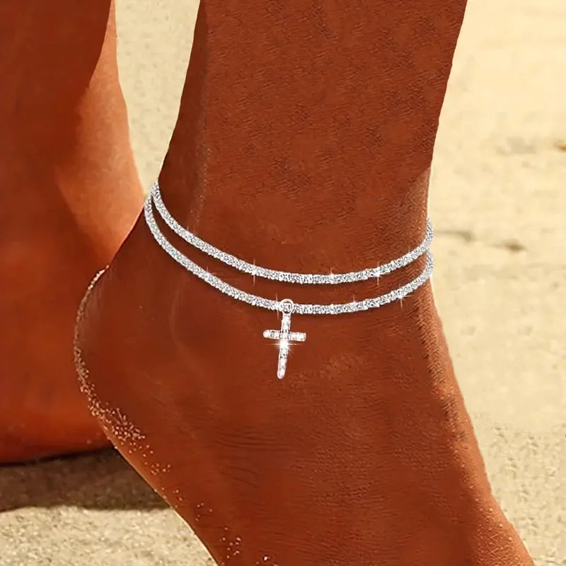 Elegant Pearl Ankle Bracelet