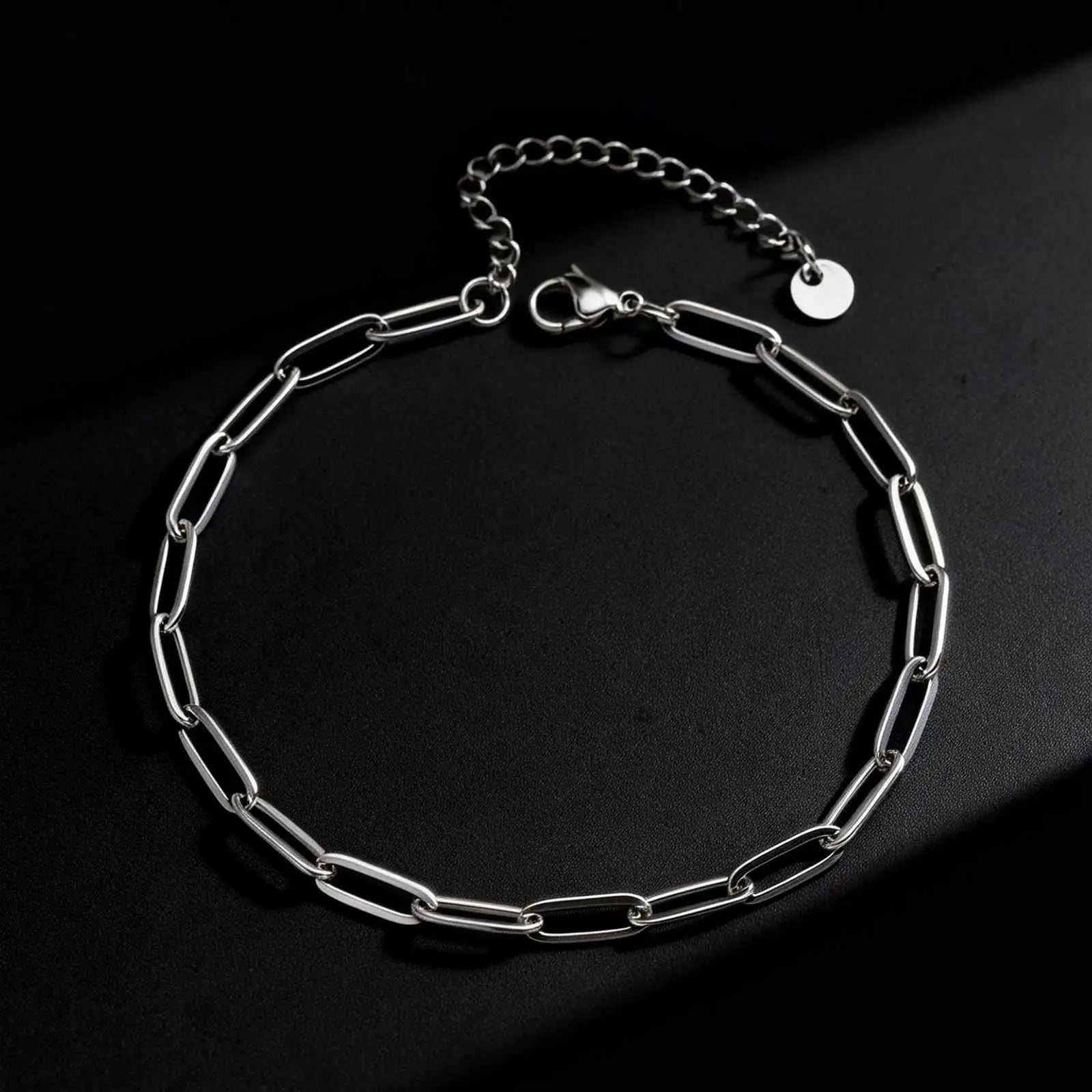 Men's Waterproof Stainless Steel Ankle Bracelet