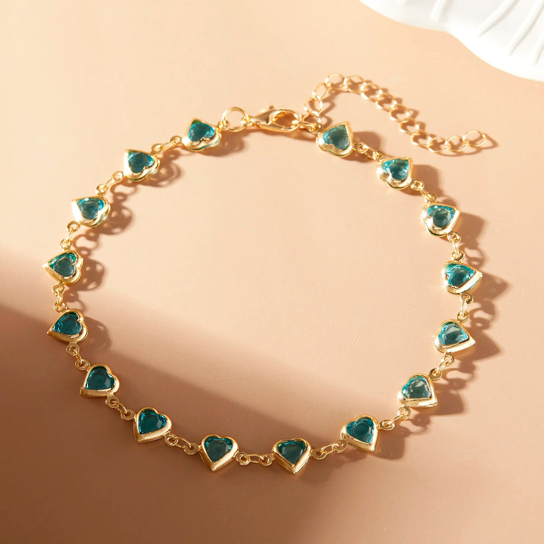Gold Plated Daisy Ankle Bracelet